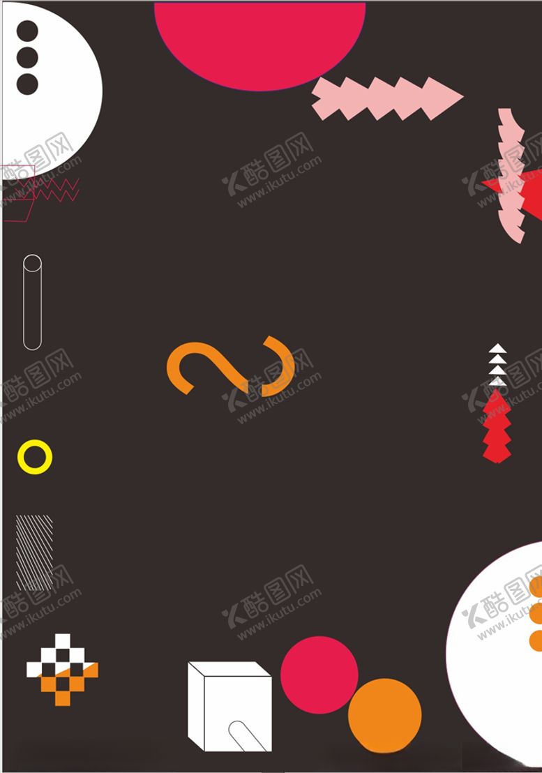 编号：33286207081559479205【酷图网】源文件下载-黑色简约元素背景