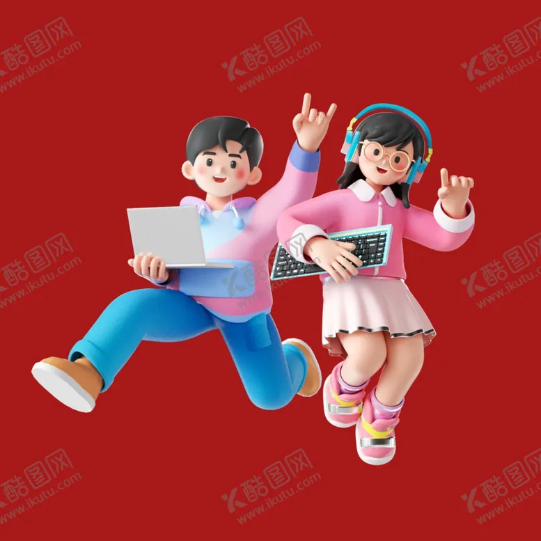 编号：43327802171446407853【酷图网】源文件下载-手绘情侣恋人