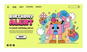 生日惊喜海报设计