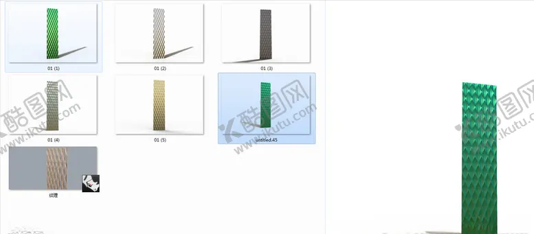 编号：37266606271820432568【酷图网】源文件下载-不规则纹理犀牛3D模型