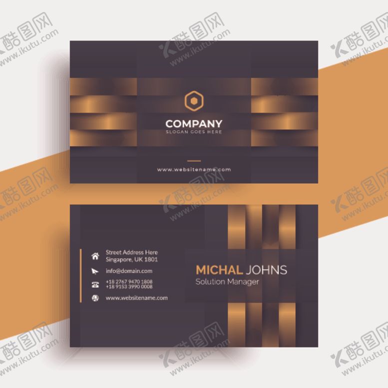 编号：15441109210841593922【酷图网】源文件下载-个性名片