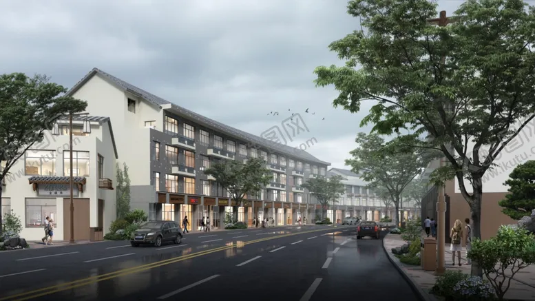 编号：95015304141748274012【酷图网】源文件下载-乡村改造建设道路街道景观
