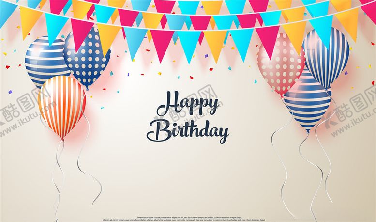 编号：89545809172107139100【酷图网】源文件下载-生日快乐背景