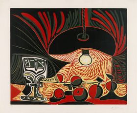 毕加索抽象绘画作品