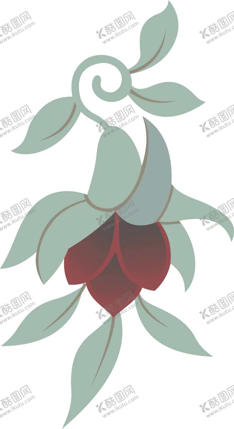 编号：76655701162115077956【酷图网】源文件下载-敦煌花纹图案