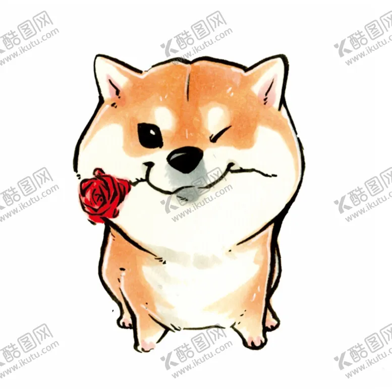 编号：80749502220010585980【酷图网】源文件下载-柴犬