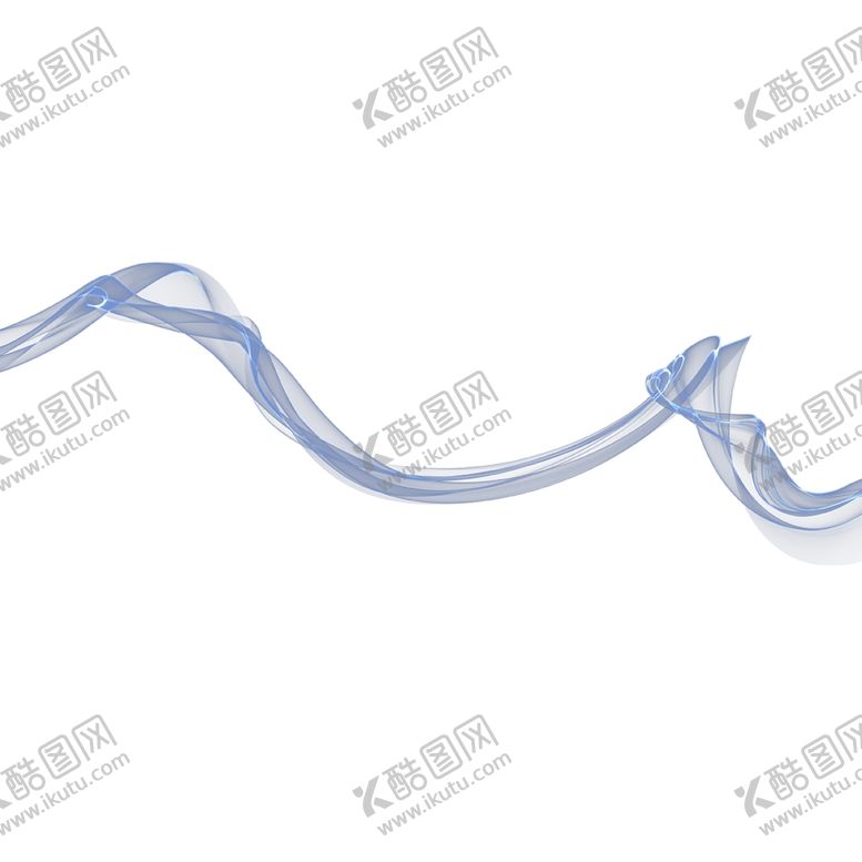 编号：37364407051231307829【酷图网】源文件下载-蓝色飘带