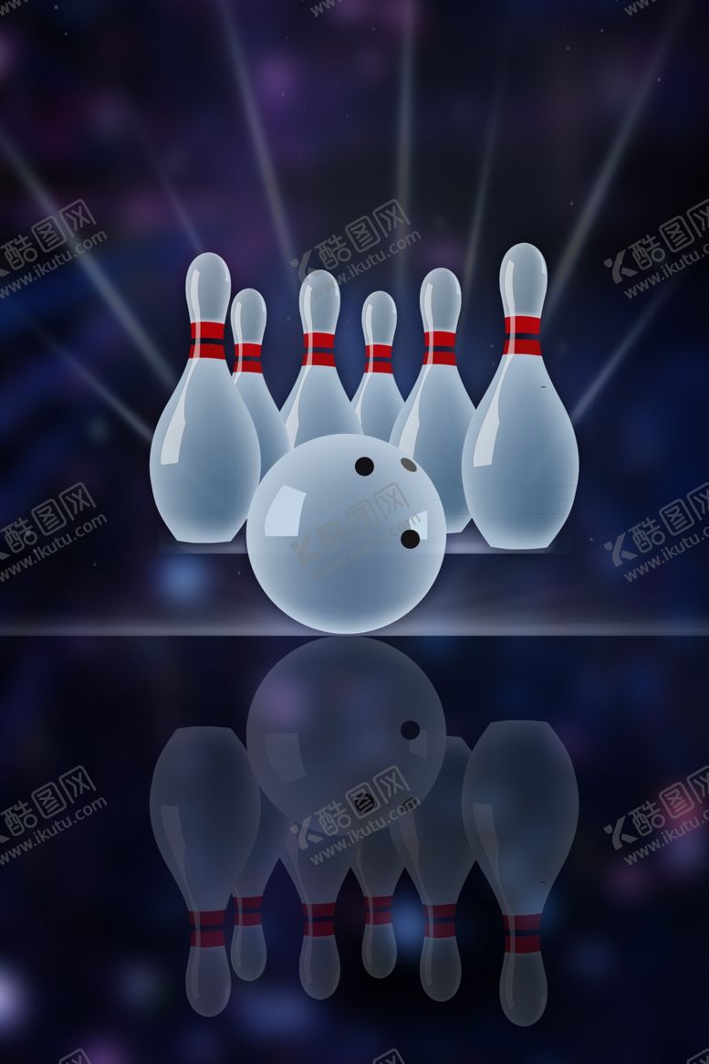 编号：36117509271747538976【酷图网】源文件下载-保龄球