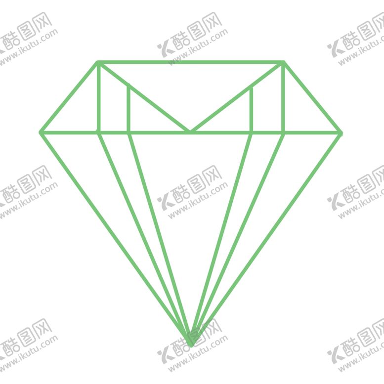 编号：89373309242152274372【酷图网】源文件下载-手绘钻石宝石水晶珠宝免扣素材
