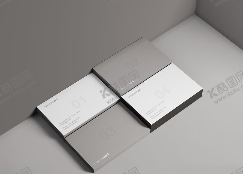 编号：83072909091238418297【酷图网】源文件下载-名片样机