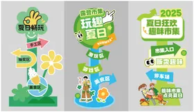 三款活动指示牌