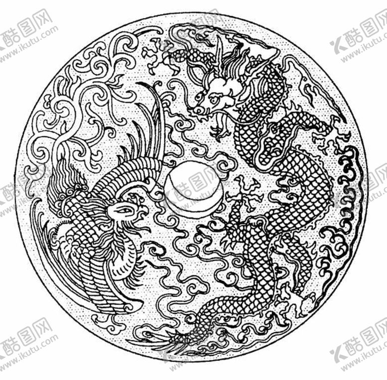 编号：53283506281606149387【酷图网】源文件下载-中式花边图案