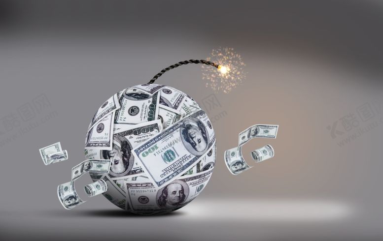 编号：32522710211106066045【酷图网】源文件下载-金融危机创意图