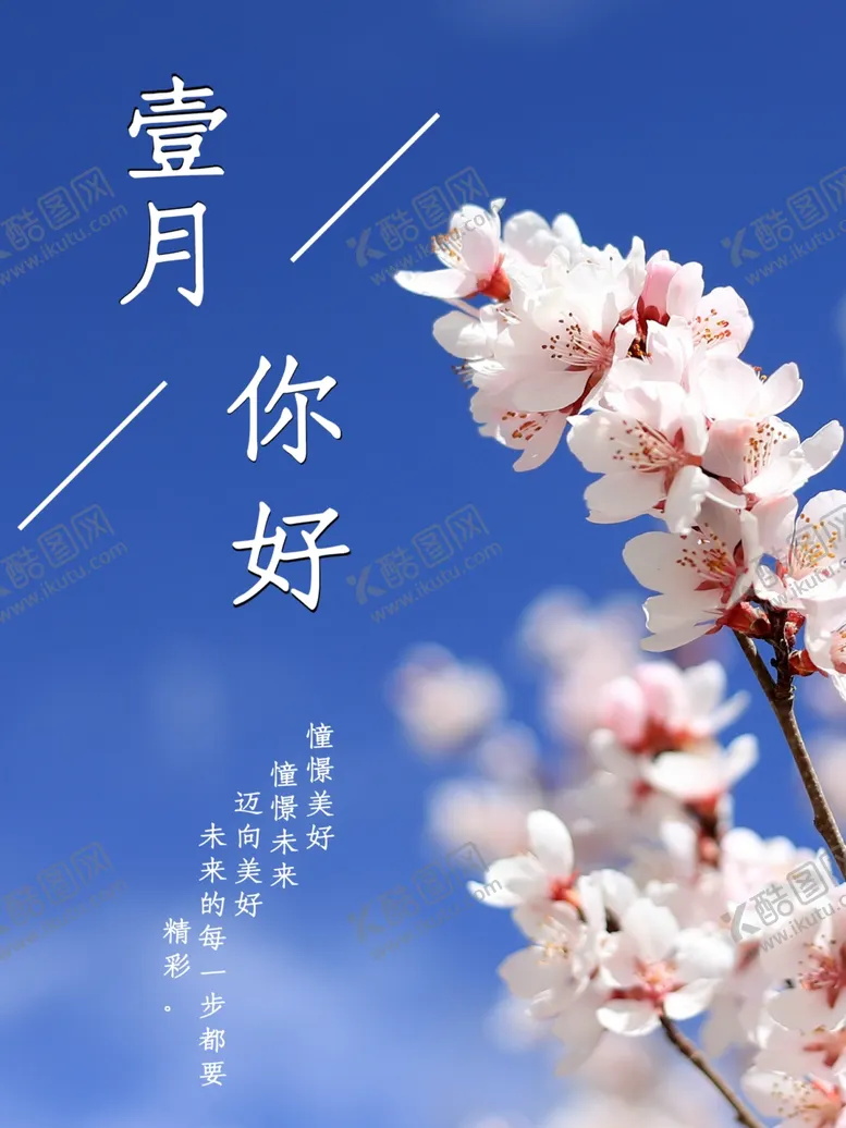 编号：32979007012104528248【酷图网】源文件下载-一月你好
