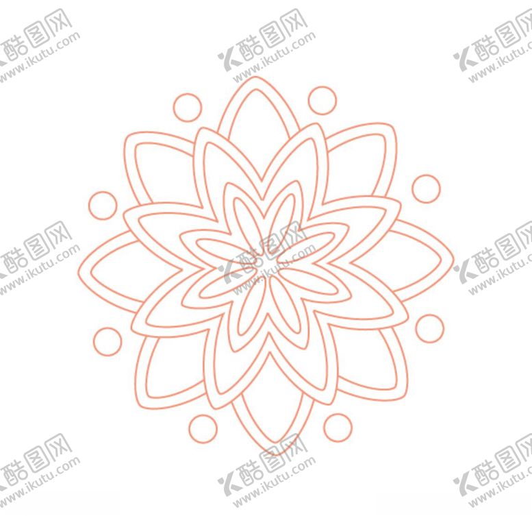 编号：46871405120722403713【酷图网】源文件下载-花纹线条矢量