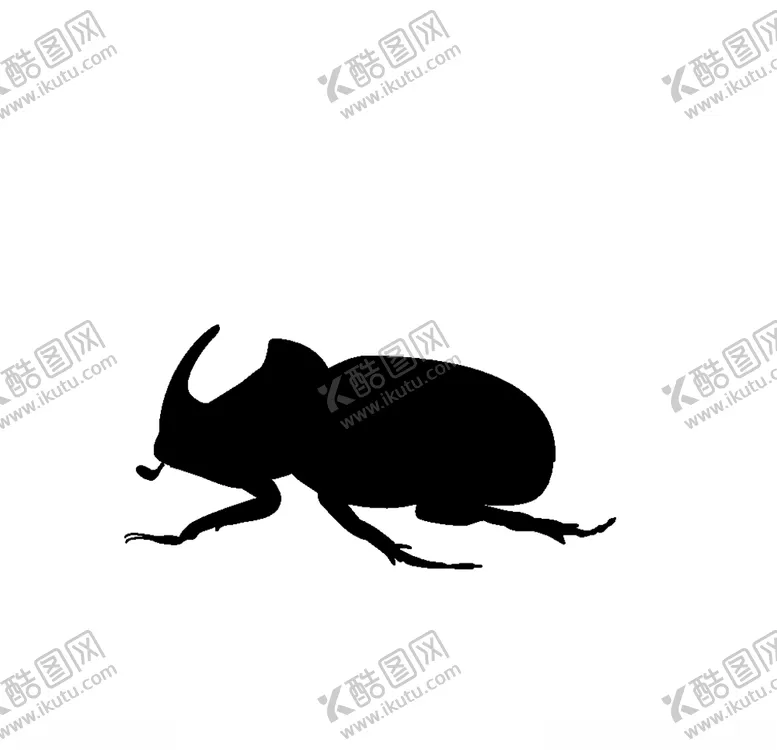 编号：76860607031310427021【酷图网】源文件下载-昆虫剪影