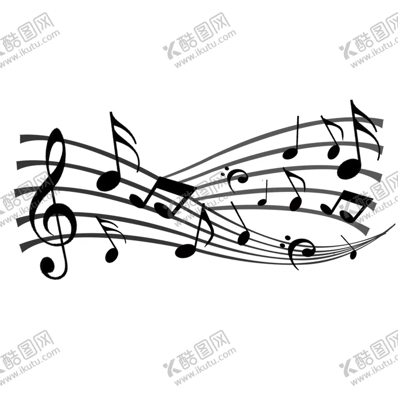 编号：38414007010857379492【酷图网】源文件下载-音符素材