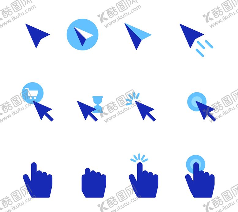 编号：57910609250612166814【酷图网】源文件下载-鼠标箭头