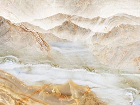 石纹山水背景墙