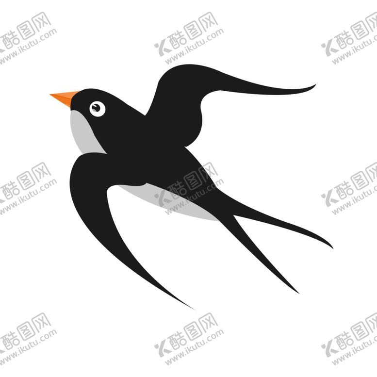 编号：67852510301630202319【酷图网】源文件下载-燕子插画