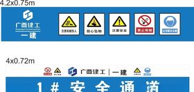 生产再忙安全不忘工地广告