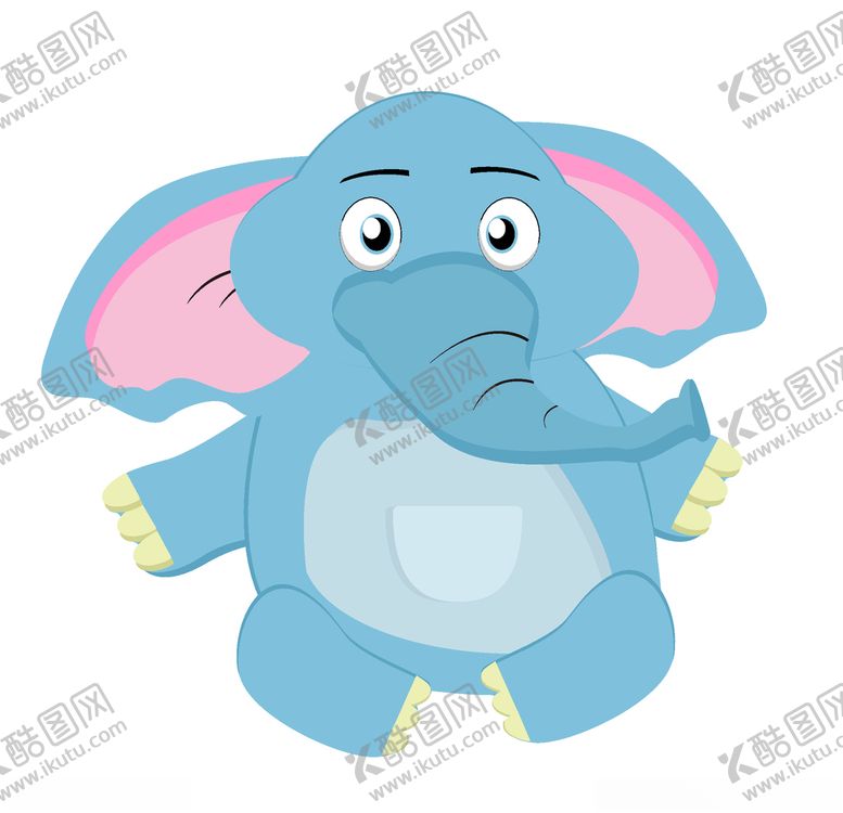 编号：59174009290237323906【酷图网】源文件下载-卡通大象