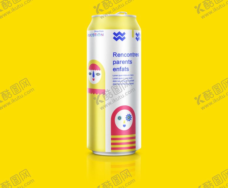 编号：94192804220314133384【酷图网】源文件下载-易拉罐样机