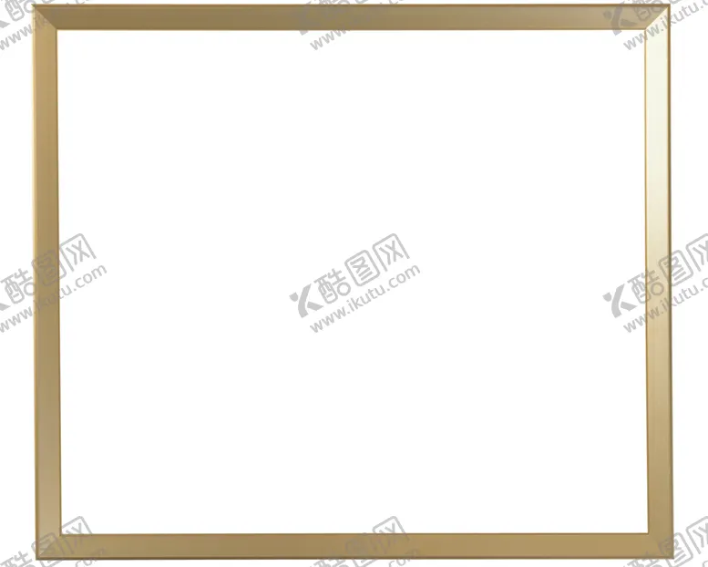 编号：65658301140510339276【酷图网】源文件下载-亮金窄边现代装饰画框