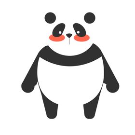 卡通熊猫