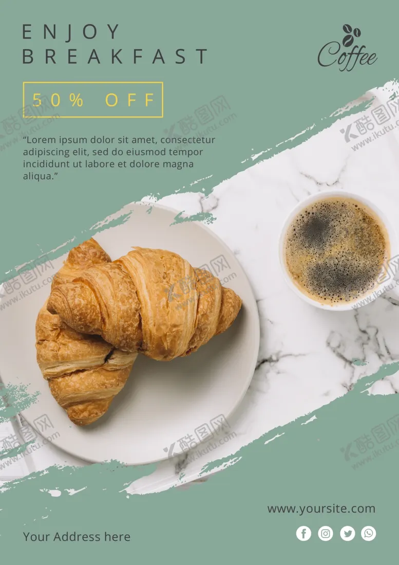 编号：42194009221441254274【酷图网】源文件下载-面包海报