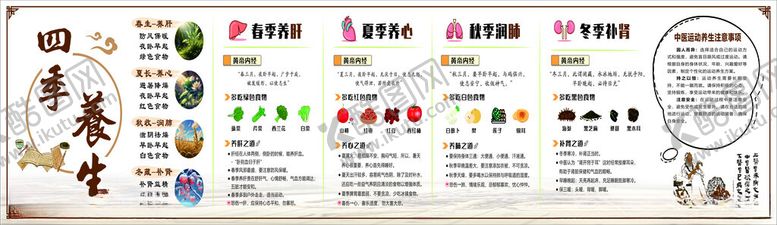 编号：17630210280427468560【酷图网】源文件下载-四季养生