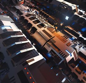 C4D特效设计科幻场景