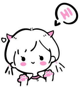 手绘小女孩