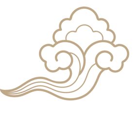 中式边框中国风标题栏云纹水免扣