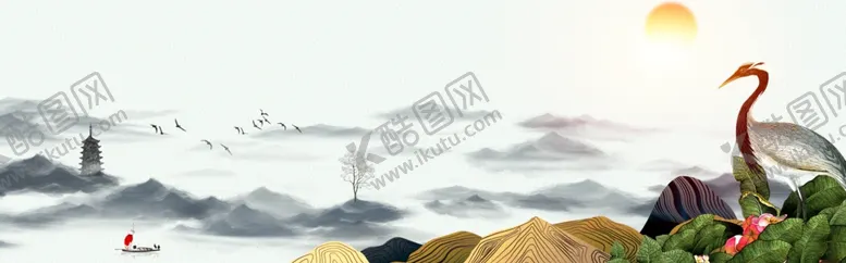 编号：69977805021745423642【酷图网】源文件下载-仙鹤