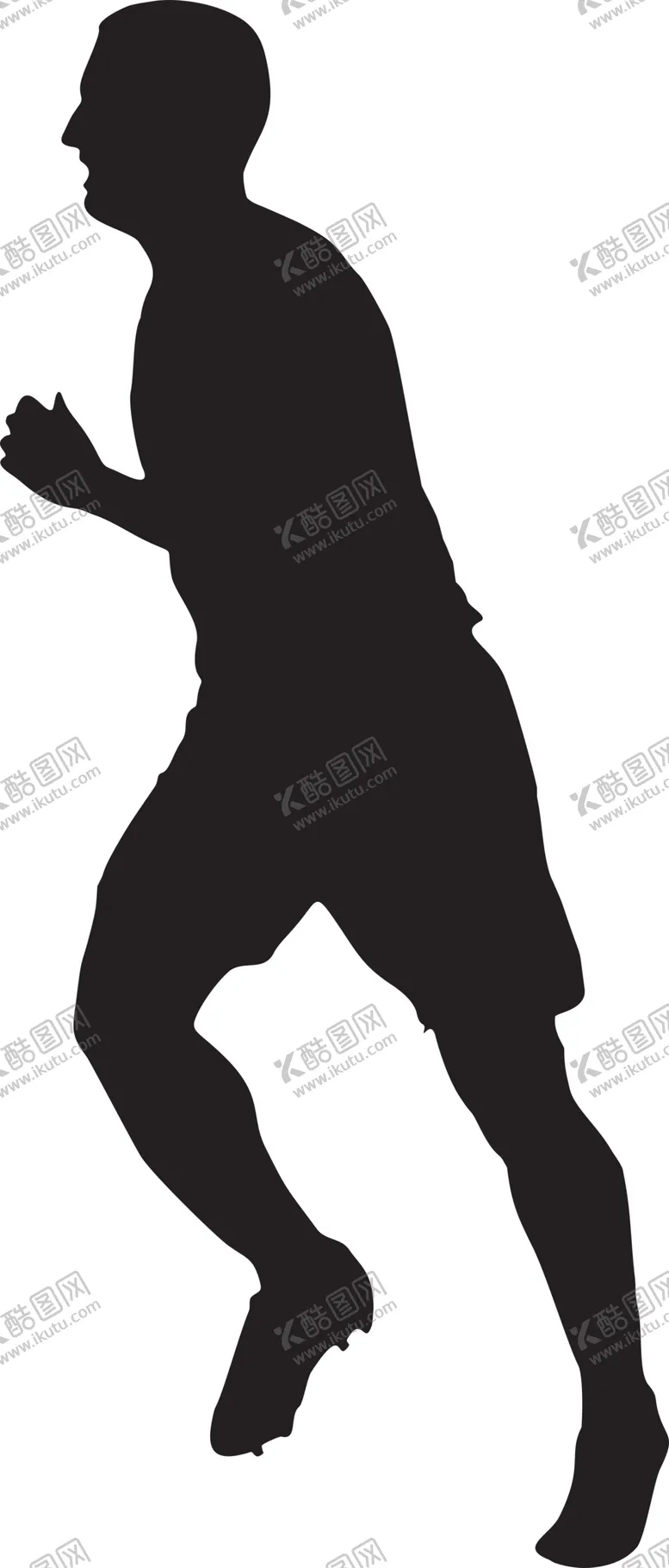 编号：78717803311955185307【酷图网】源文件下载-运动员剪影