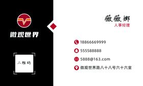 简易名片高档名片