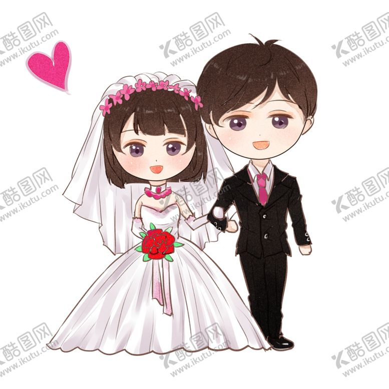 编号：66624309110305403622【酷图网】源文件下载-卡通情侣