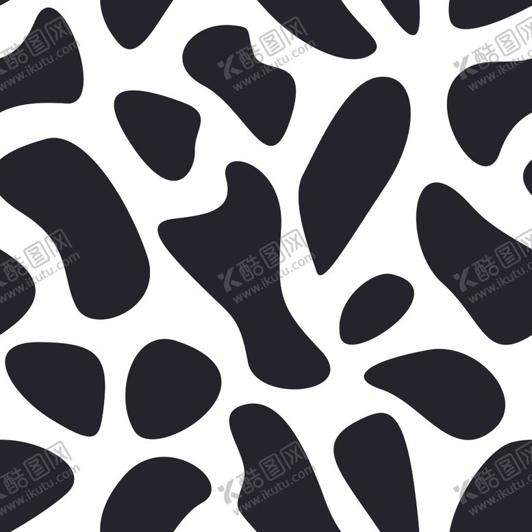 编号：28821109200815006082【酷图网】源文件下载-奶牛花纹动物纹路