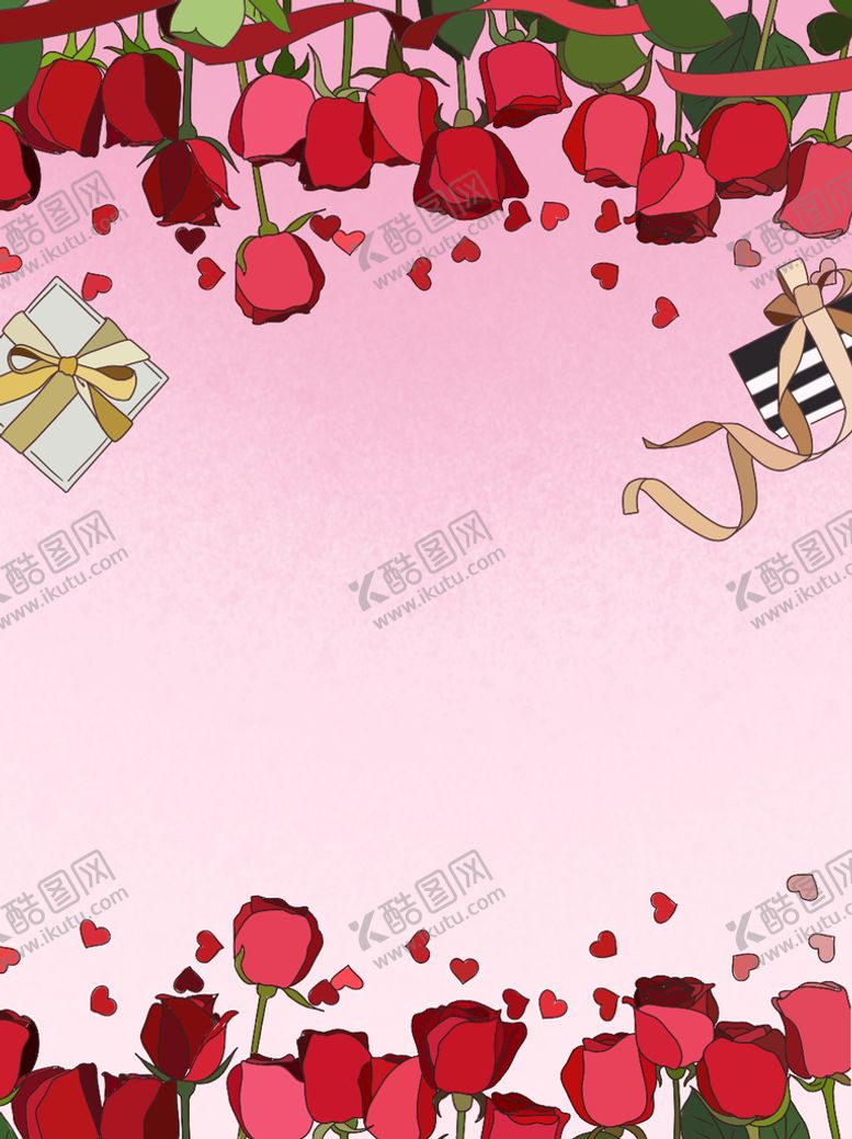 编号：86514309191510282637【酷图网】源文件下载-玫瑰花背景