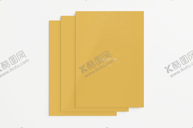 编号：33941310302331093967【酷图网】源文件下载-折页展示样机