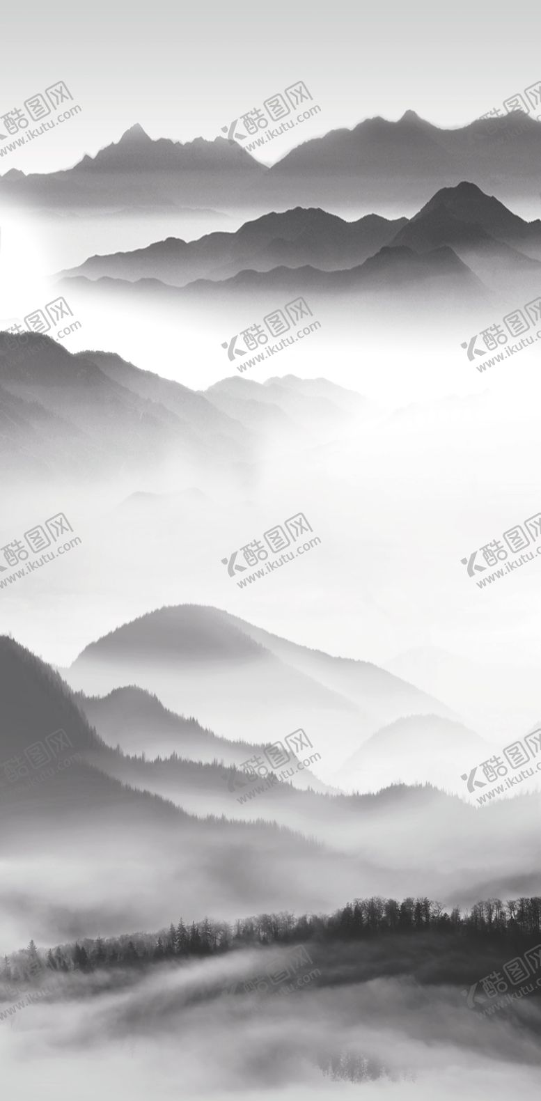 编号：26126505171809011693【酷图网】源文件下载-水墨山水