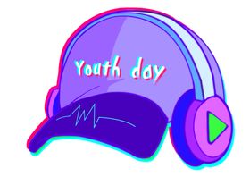 Youth day 炫彩耳机