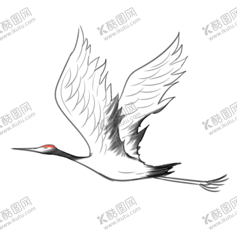 编号：26615905190212377021【酷图网】源文件下载-仙鹤元素