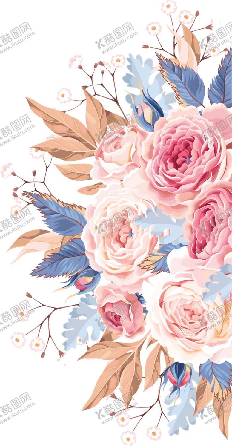 编号：40833306191715531391【酷图网】源文件下载-鲜花素材