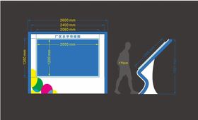 总平面图标识牌