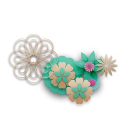 立体装饰花朵