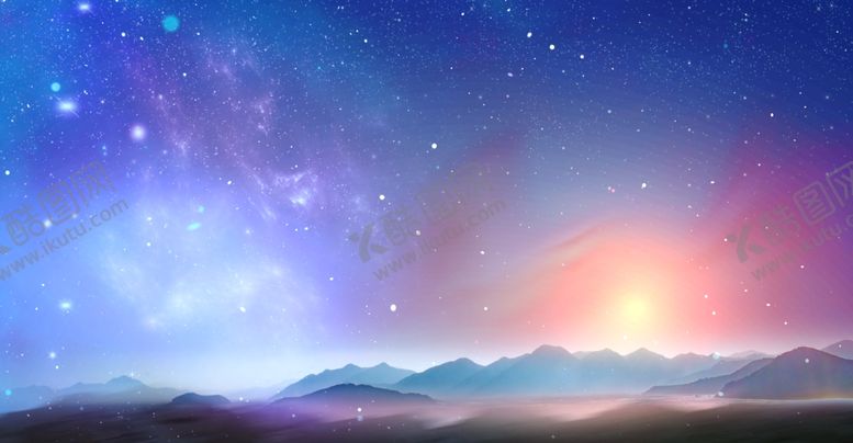 编号：56010710231123125152【酷图网】源文件下载-星空背景