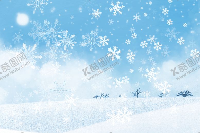 编号：50163409181206236253【酷图网】源文件下载-  雪花素材