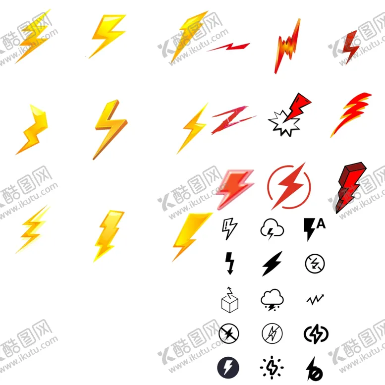 编号：88895906251507412600【酷图网】源文件下载-闪电